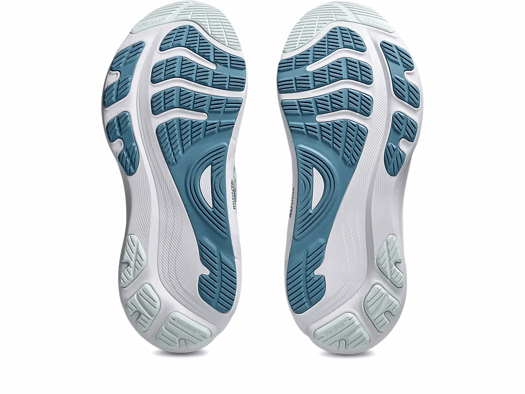 ASICS Gel-Kayano 32 Wide Men's Running Shoes In Arctic Blue Pure Silver - Island Run Club