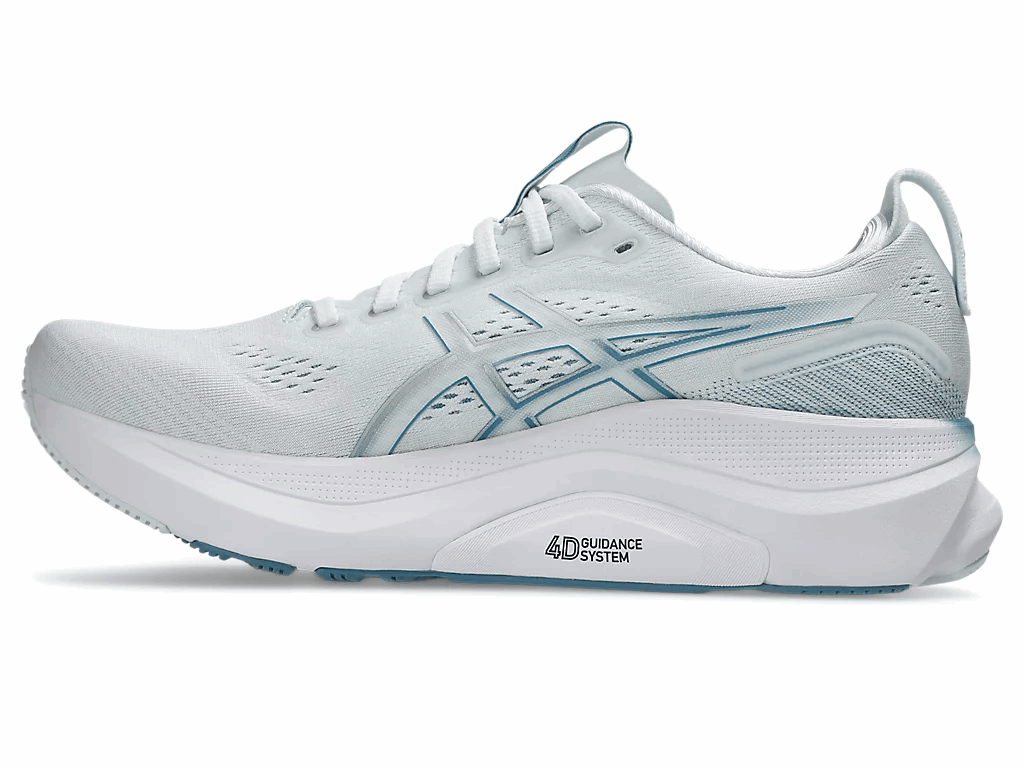 ASICS Gel-Kayano 32 Wide Men's Running Shoes In Arctic Blue Pure Silver - Island Run Club