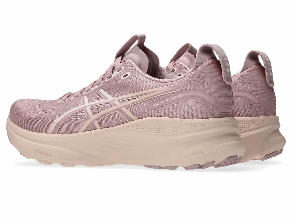 ASICS Gel-Kayano 32 Wide Women's Running Shoes In Morganite Pearl Pink - Island Run Club