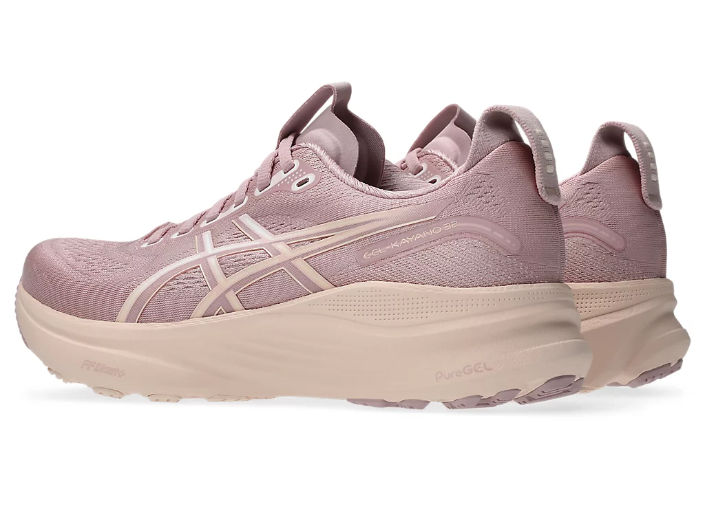 ASICS Gel-Kayano 32 Wide Women's Running Shoes In Morganite Pearl Pink - Island Run Club