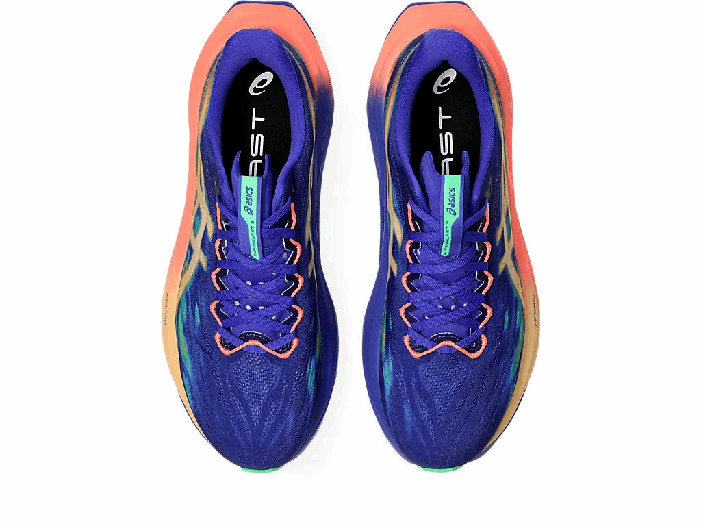 ASICS Superblast 3 Unisex Running Shoes In Cobalt Burst Light Orange - Island Run Club