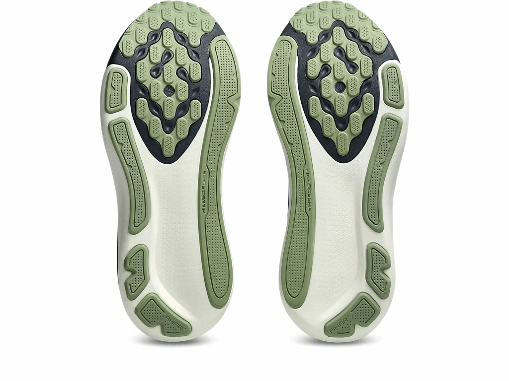 ASICS Gel-Kayano 33 Wide Men's Running Shoes In Midnight Khaki Green - Island Run Club