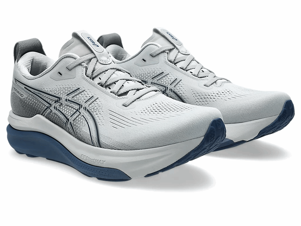 ASICS Gel-Kayano 33 Wide Men's Running Shoes In Piedmont Grey Midnight - Island Run Club