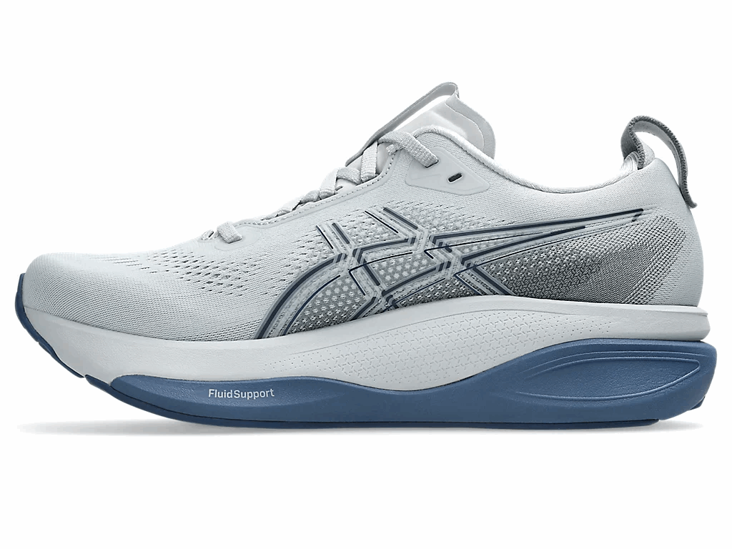 ASICS Gel-Kayano 33 Wide Men's Running Shoes In Piedmont Grey Midnight - Island Run Club