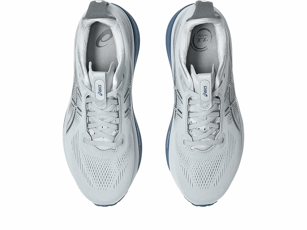 ASICS Gel-Kayano 33 Wide Men's Running Shoes In Piedmont Grey Midnight - Island Run Club