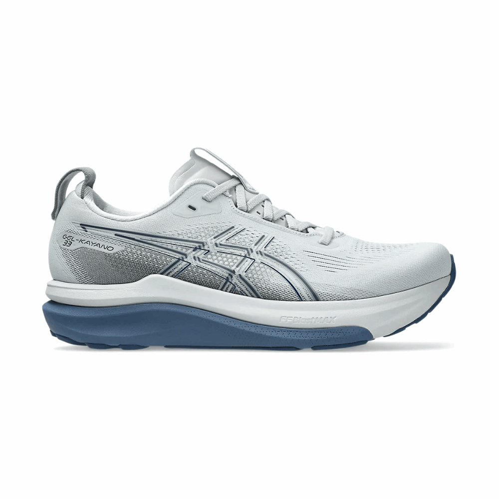ASICS Gel-Kayano 33 Wide Men's Running Shoes In Piedmont Grey Midnight - Island Run Club