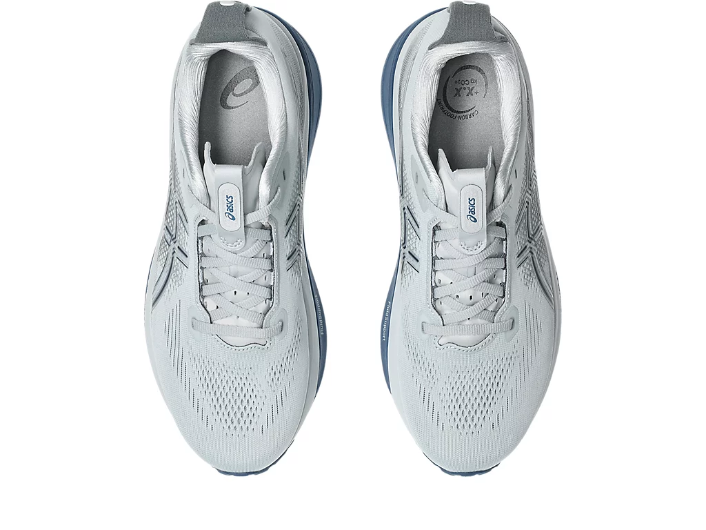 ASICS Men Gel-Kayano 33 Wide - Piedmont Grey / Midnight