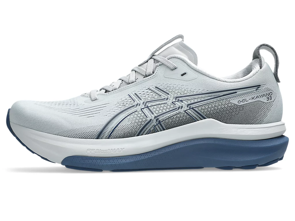ASICS Men Gel-Kayano 33 Wide - Piedmont Grey / Midnight