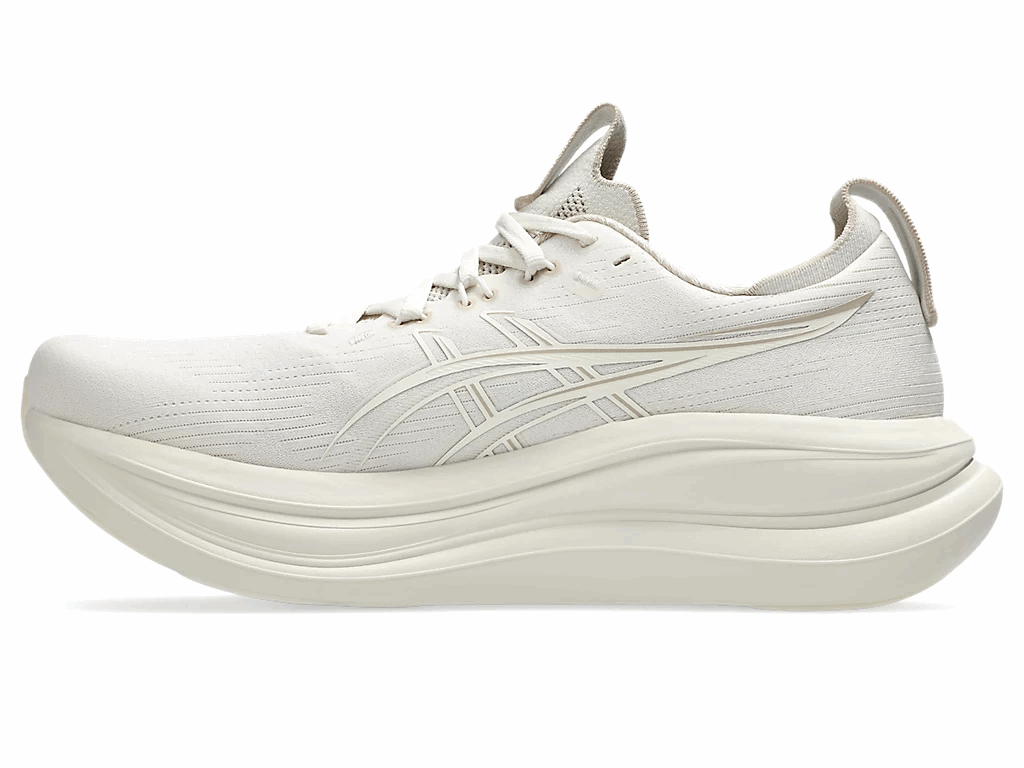 ASICS Gel-Nimbus 28 Wide Men's Running Shoes In Soft Oat Cream - Island Run Club