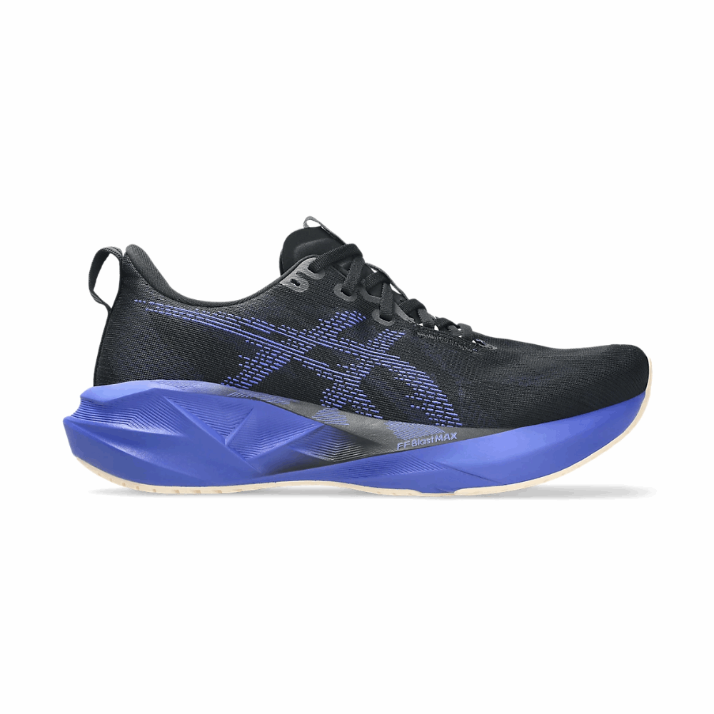 ASICS Novablast 5 Wide Men's Running Shoes In Black Cobalt Burst - Island Run Club