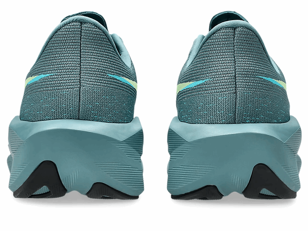 ASICS Novablast 6 Men's Running Shoes In Foggy Teal Illuminate Yellow - Island Run Club