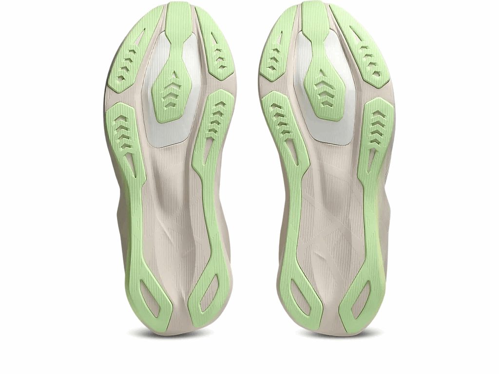 ASICS Novablast 6 Wide Men's Running Shoes In Rose Dust Illuminate Yellow - Island Run Club