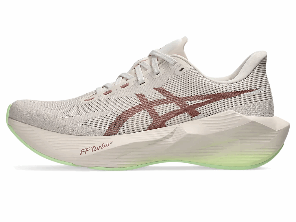 ASICS Novablast 6 Wide Men's Running Shoes In Rose Dust Illuminate Yellow - Island Run Club
