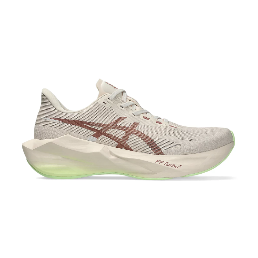 ASICS Novablast 6 Wide Men's Running Shoes In Rose Dust Illuminate Yellow - Island Run Club