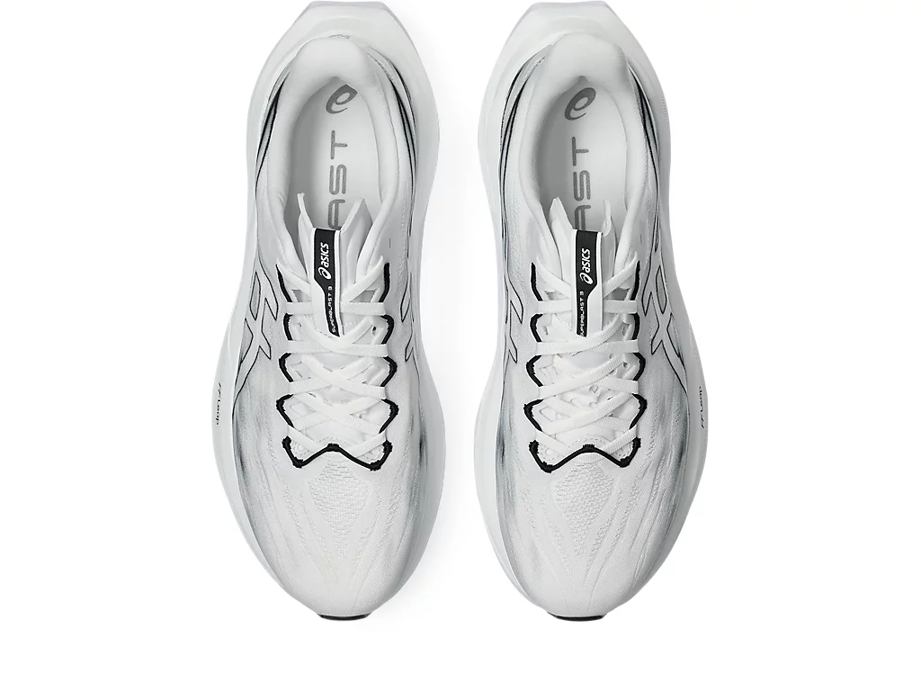 ASICS Superblast 3 Unisex Running Shoes In White Black - Island Run Club Singapore