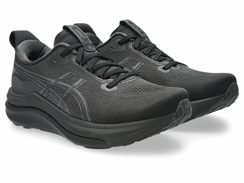 ASICS Gel-Kayano 33 Wide Women's Running Shoes In Black Black - Island Run Club