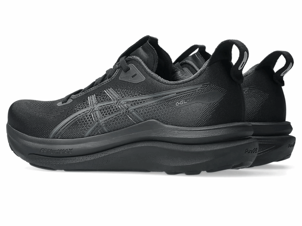 ASICS Gel-Kayano 33 Wide Women's Running Shoes In Black Black - Island Run Club