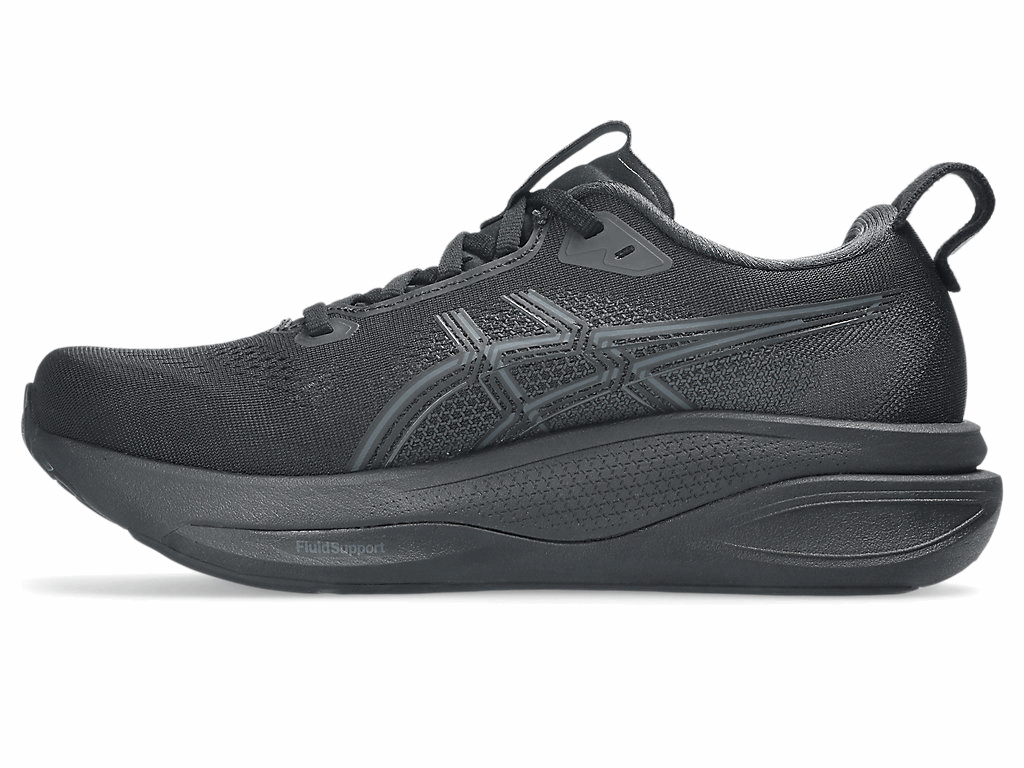 ASICS Gel-Kayano 33 Wide Women's Running Shoes In Black Black - Island Run Club