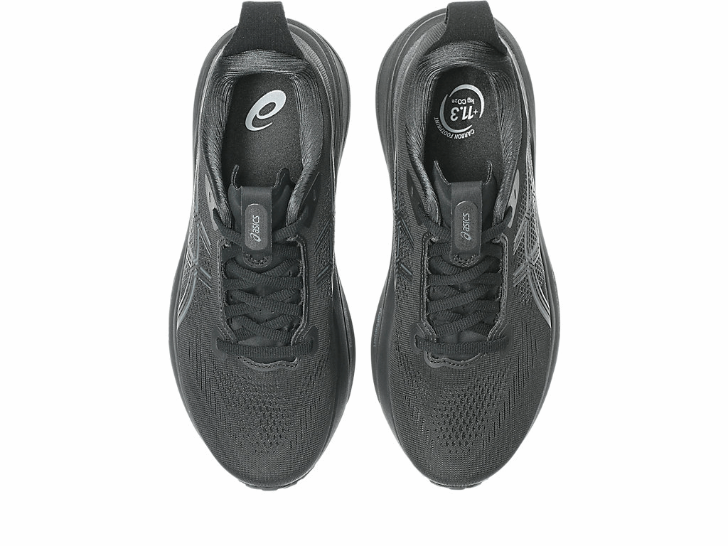 ASICS Gel-Kayano 33 Wide Women's Running Shoes In Black Black - Island Run Club
