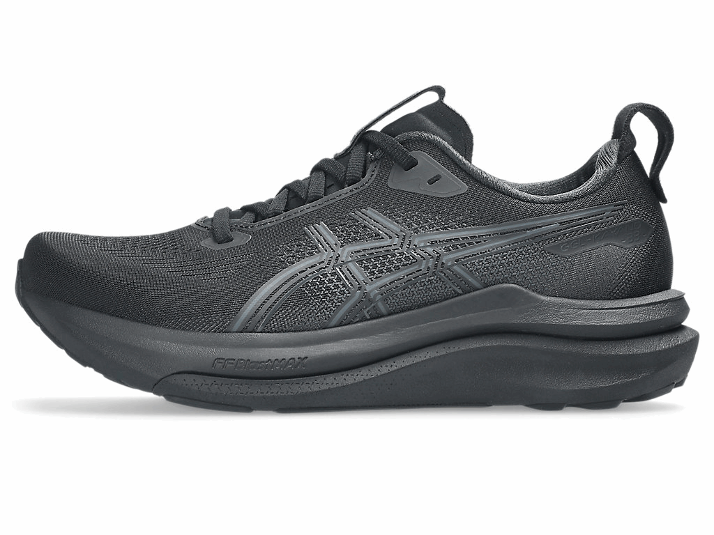 ASICS Gel-Kayano 33 Wide Women's Running Shoes In Black Black - Island Run Club