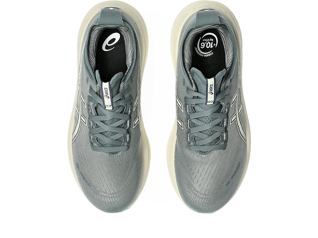 ASICS Women Gel-Nimbus 27 Wide - Monument Blue / Whisper Green