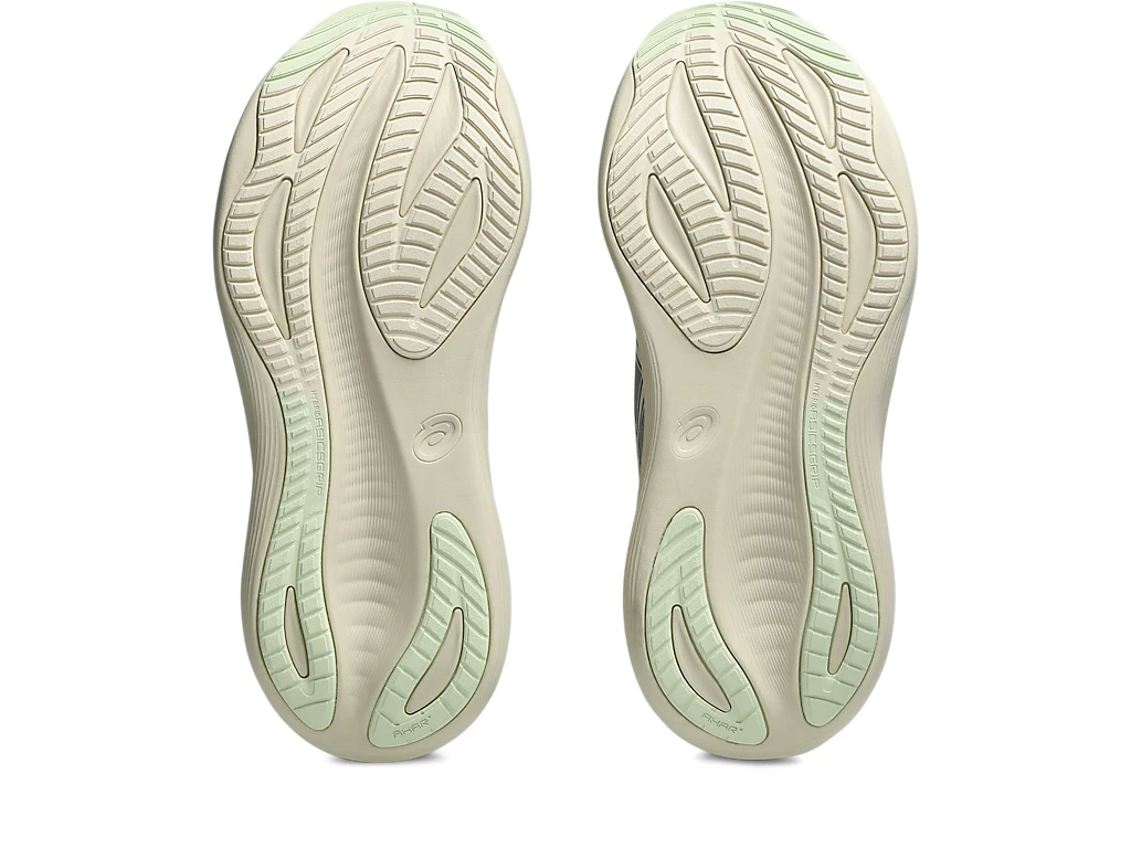 ASICS Women Gel-Nimbus 27 Wide - Monument Blue / Whisper Green