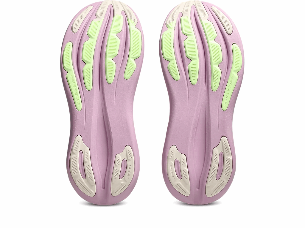 ASICS Gel-Nimbus 28 Wide Women's Running Shoes In White Hazy Lilac - Island Run Club