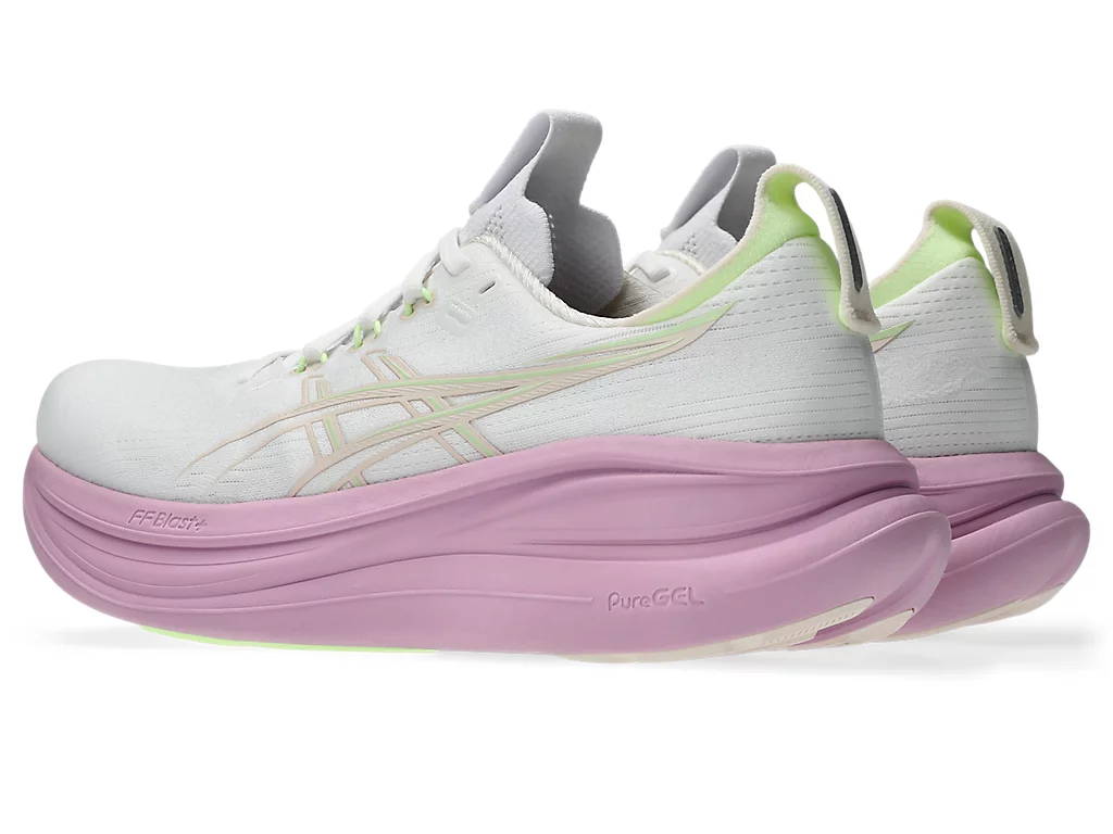 ASICS Women Gel-Nimbus 28 Wide - White / Hazy Lilac