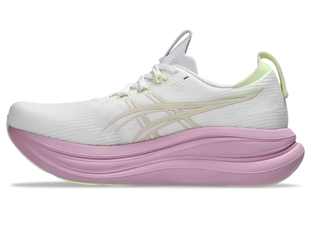 ASICS Women Gel-Nimbus 28 Wide - White / Hazy Lilac