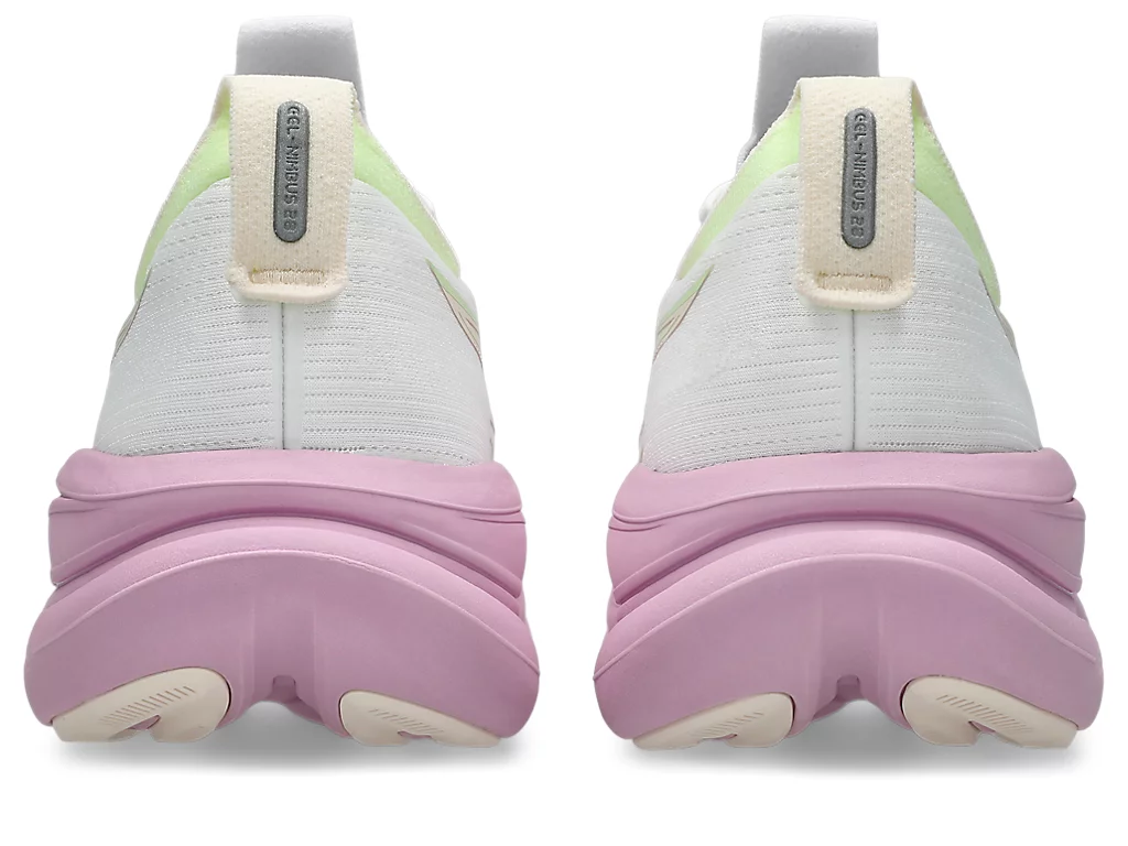ASICS Women Gel-Nimbus 28 Wide - White / Hazy Lilac