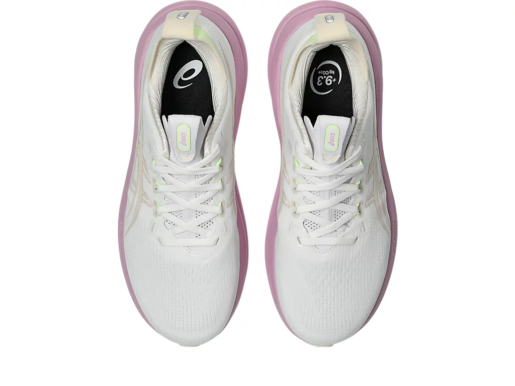 ASICS Women Gel-Nimbus 28 Wide - White / Hazy Lilac