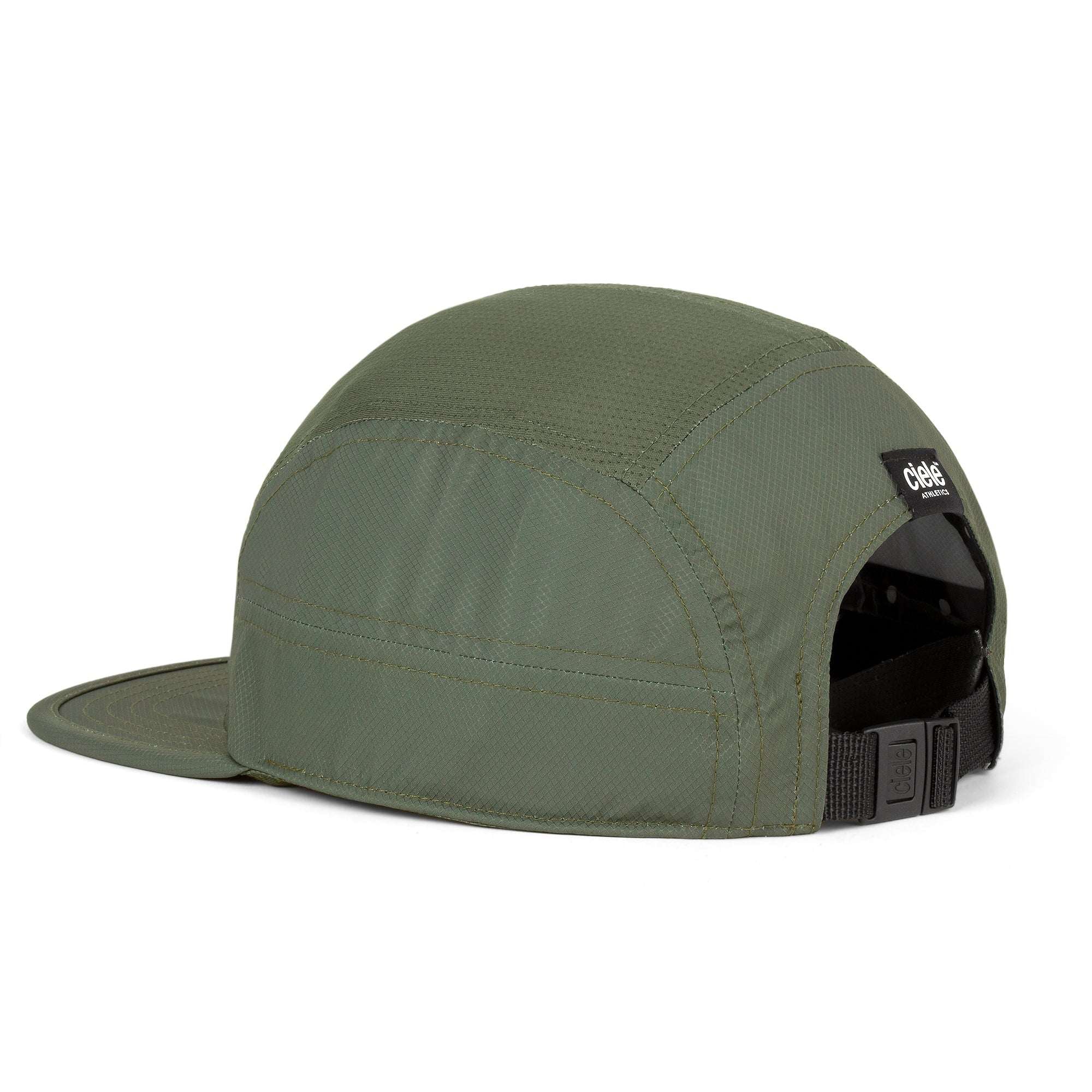 Kombu green Ciele GOCap Classic cap with side panel vent and adjustable back strap.