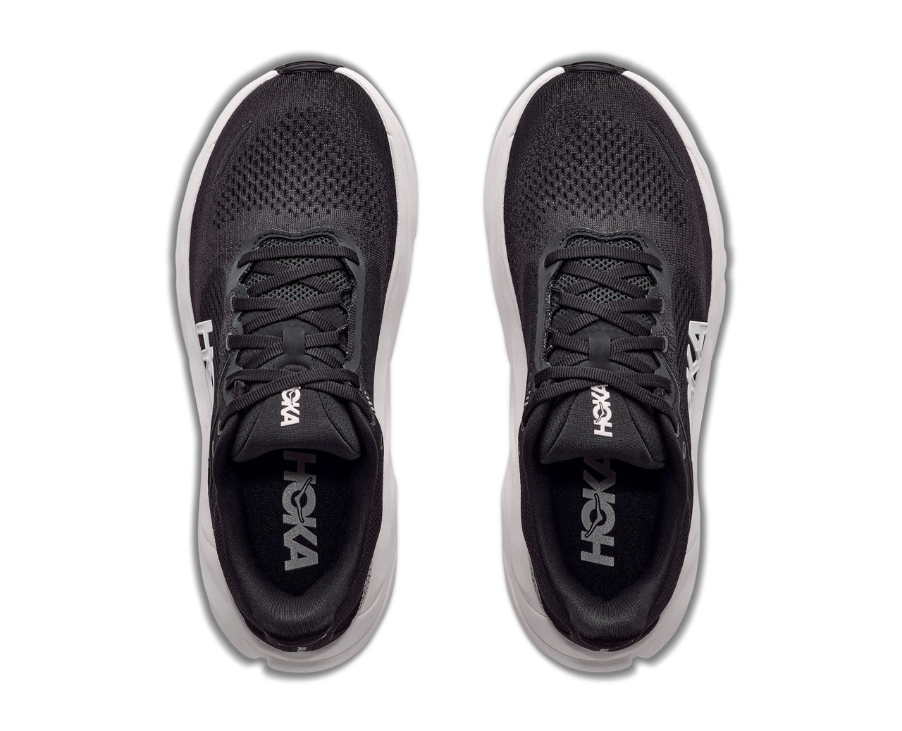 HOKA Arahi 9 Wide Men's Running Shoes In Black White -  Island Run Club Singapore