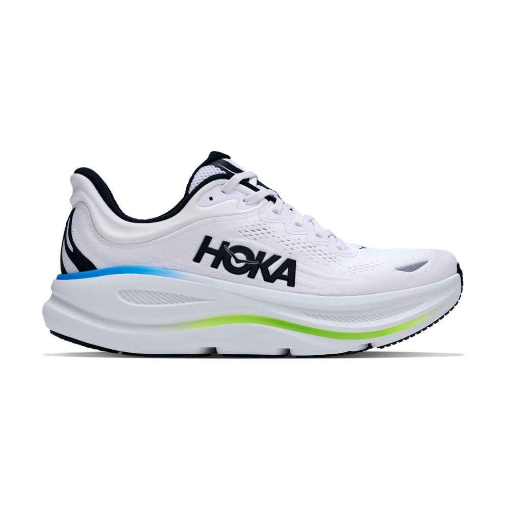 HOKA Bondi 9 Wide Men's Running Shoes In Frost Black -  Island Run Club Singapore