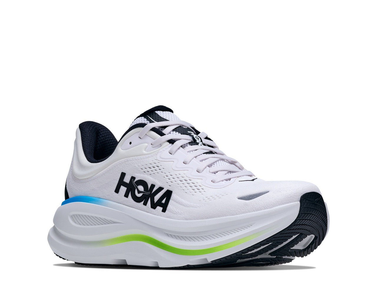 HOKA Bondi 9 Wide Men's Running Shoes In Frost Black -  Island Run Club Singapore