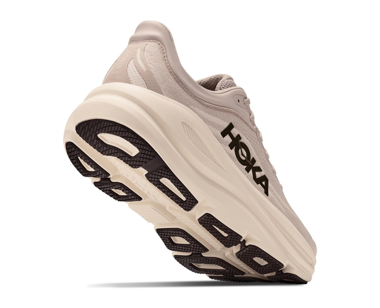 HOKA Bondi 9 Wide Men's Running Shoes In River Rock Grey Alabaster -  Island Run Club Singapore