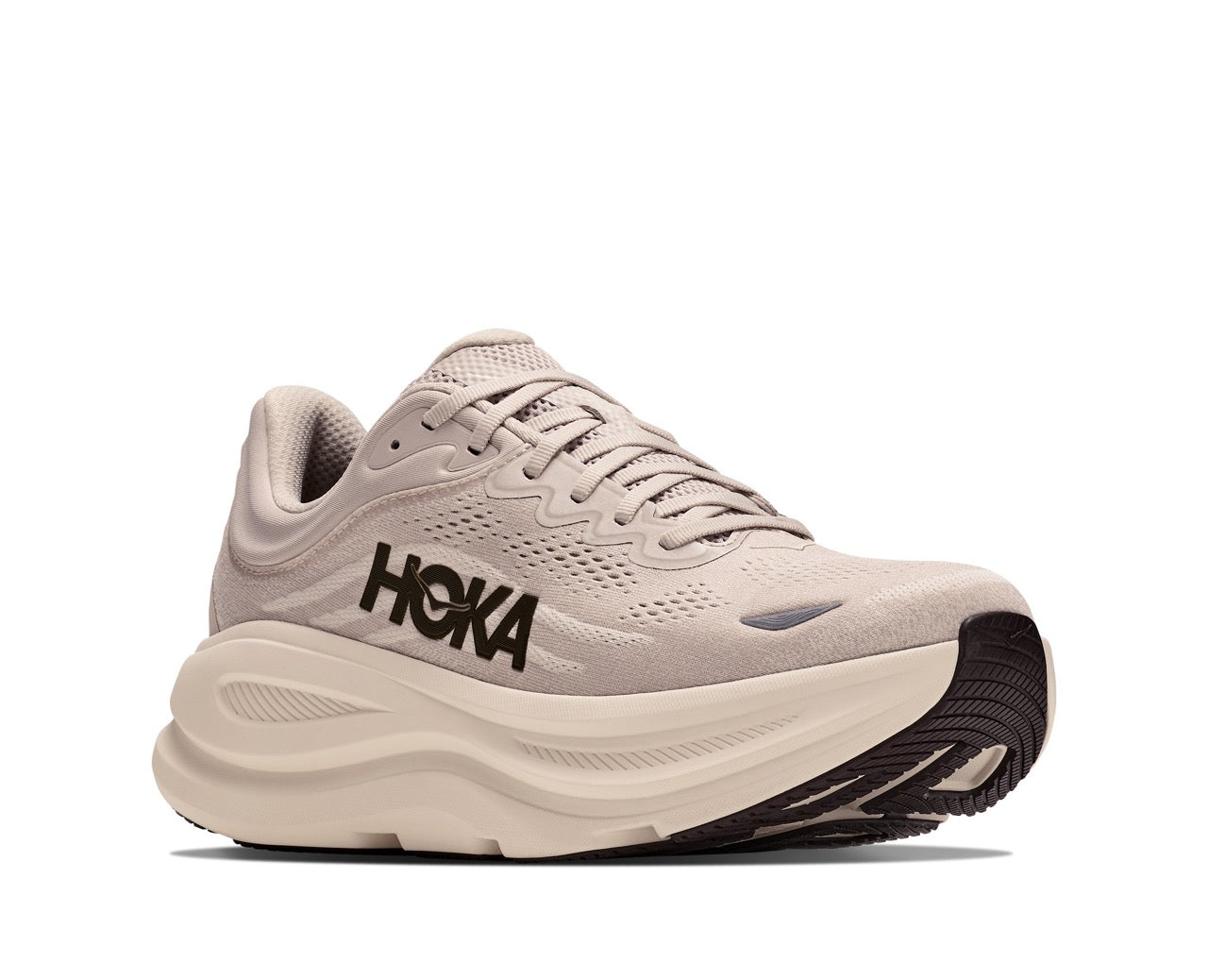 HOKA Bondi 9 Wide Men's Running Shoes In River Rock Grey Alabaster -  Island Run Club Singapore