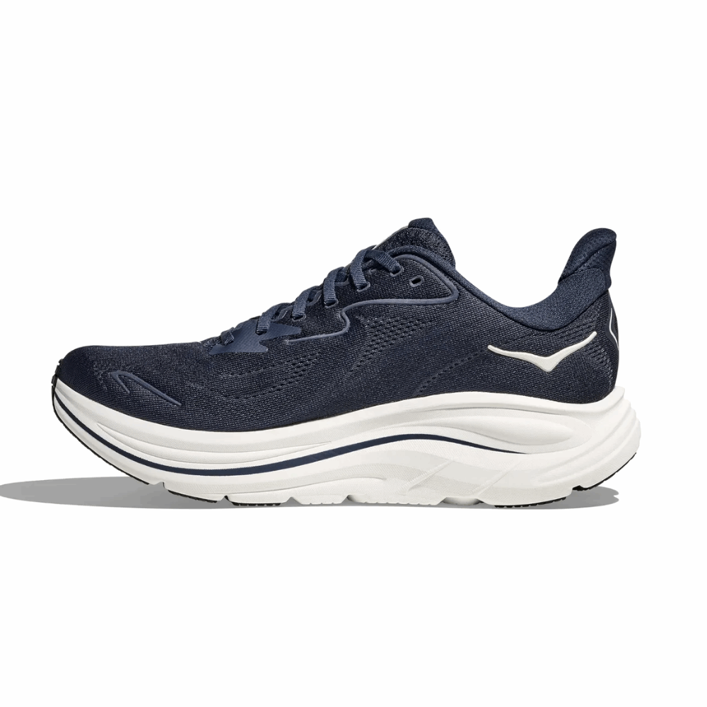 HOKA Men Clifton 10 Wide - Navy / White