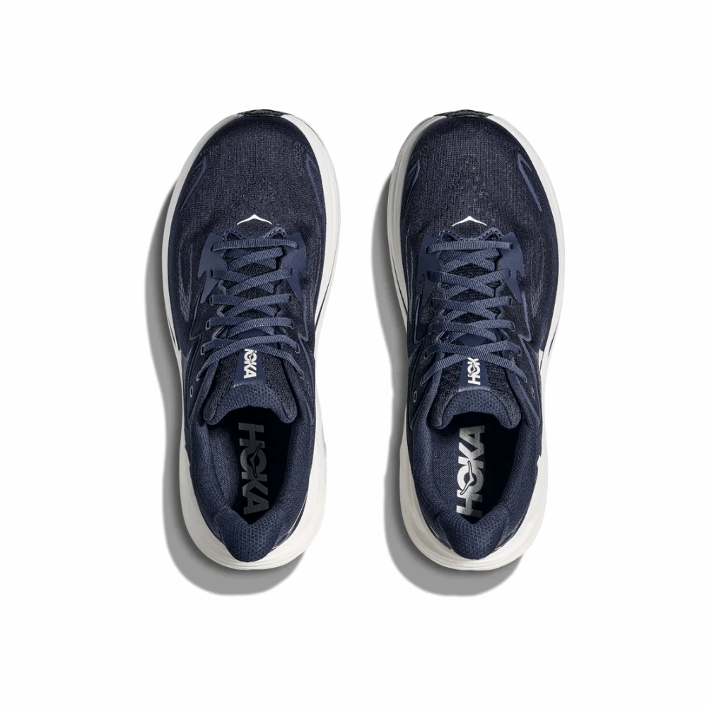 HOKA Men Clifton 10 Wide - Navy / White