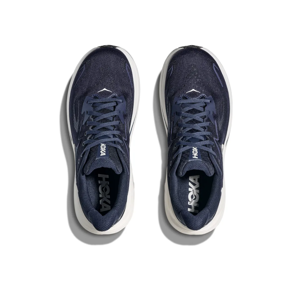 HOKA Men Clifton 10 Wide - Navy / White