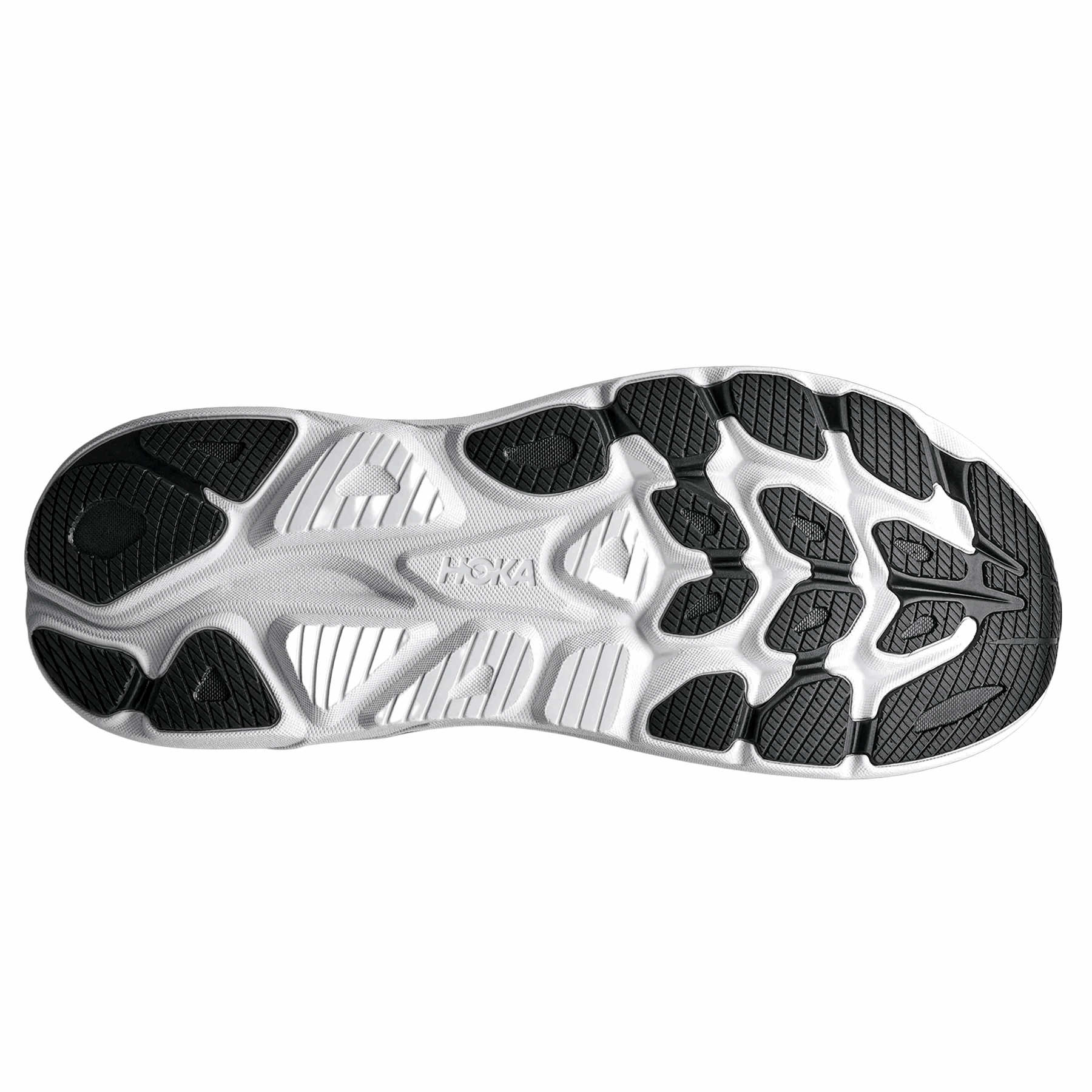 HOKA Clifton 11 Wide Men's Running Shoes In  Black Cosmic Grey -  Island Run Club Singapore