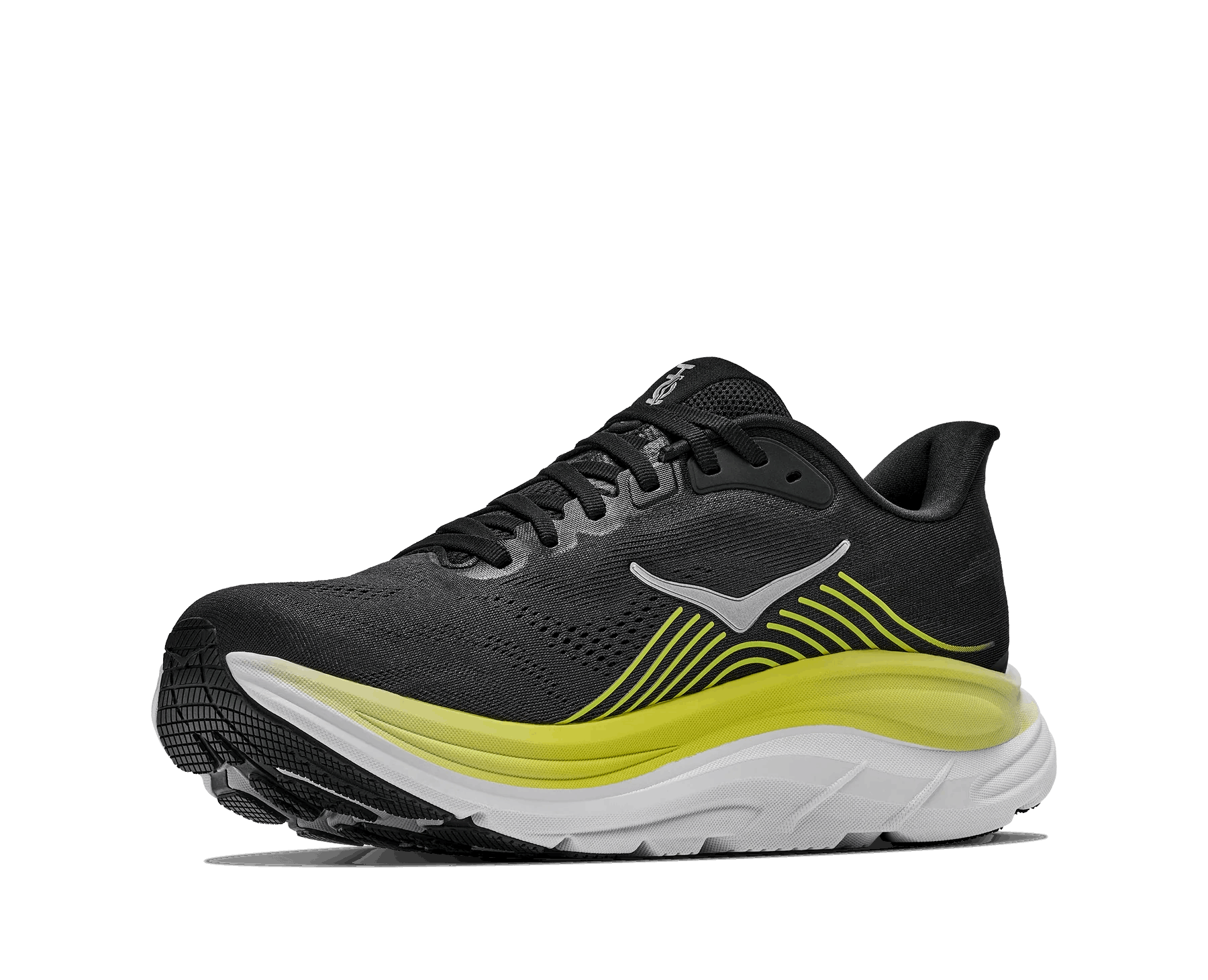 HOKA Clifton 11 Wide Men's Running Shoes In  Black Cosmic Grey -  Island Run Club Singapore