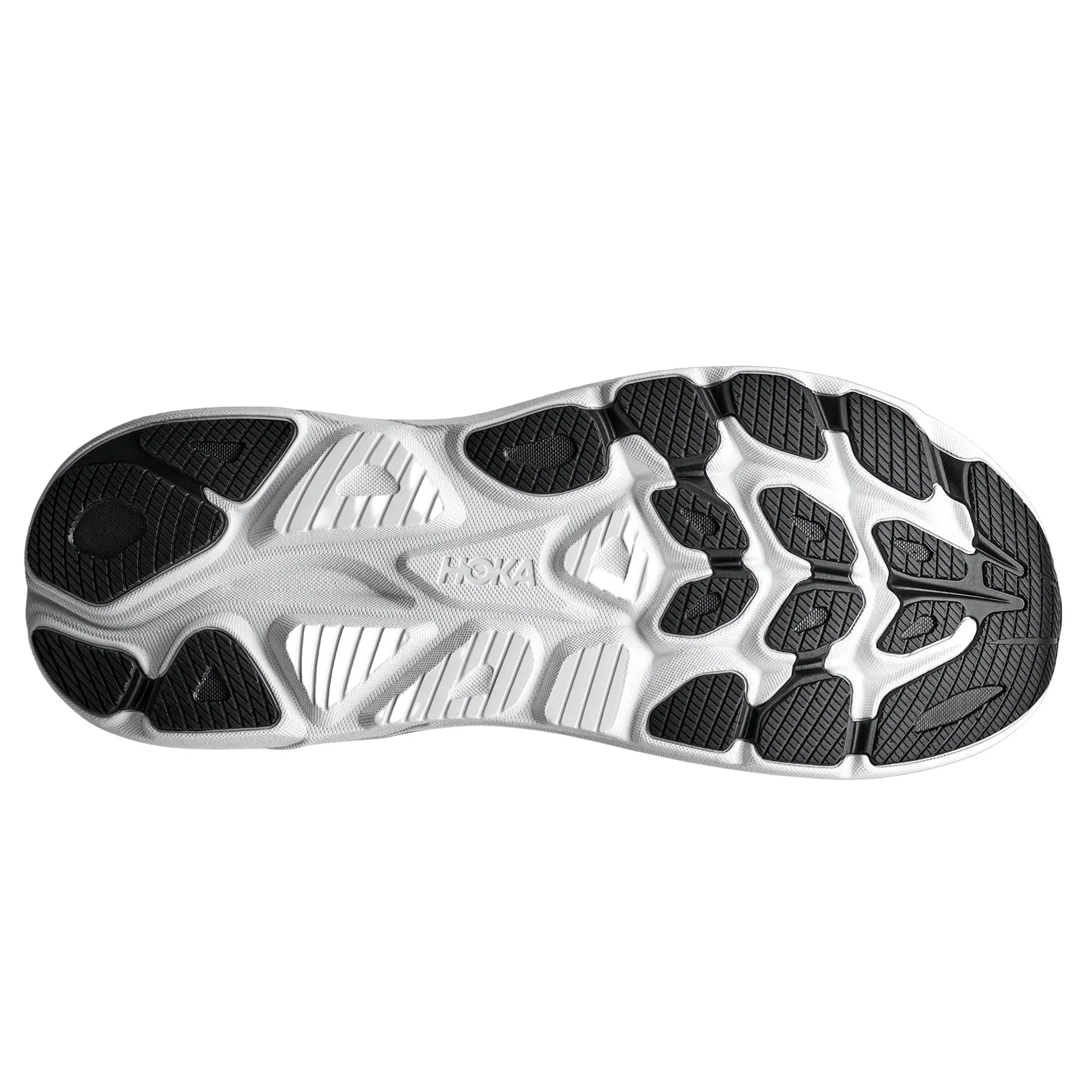 HOKA Clifton 11 Wide Men's Running Shoes In  Black Cosmic Grey -  Island Run Club Singapore