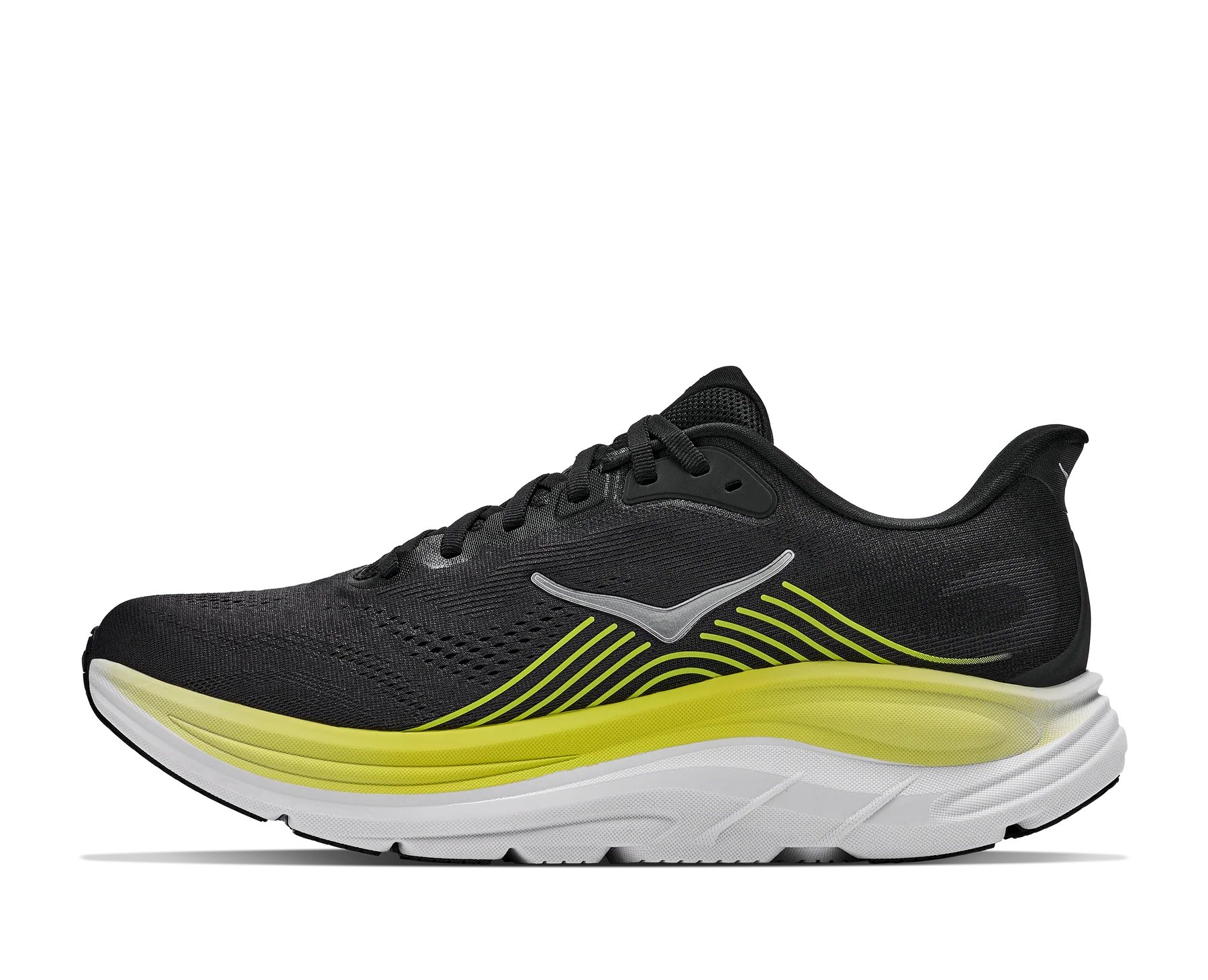 HOKA Clifton 11 Wide Men's Running Shoes In  Black Cosmic Grey -  Island Run Club Singapore