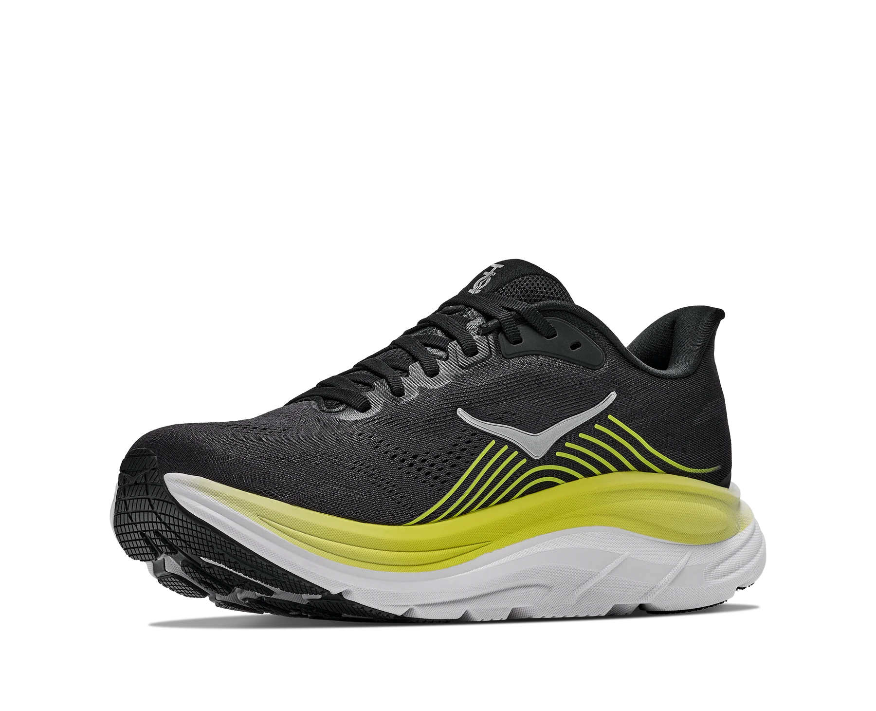 HOKA Clifton 11 Wide Men's Running Shoes In  Black Cosmic Grey -  Island Run Club Singapore