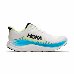 HOKA Men Clifton 11 Wide - Frost / Black