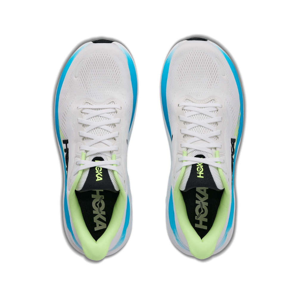 HOKA  Clifton 11 Wide Men's Running Shoes In Frost Black -  Island Run Club Singapore
