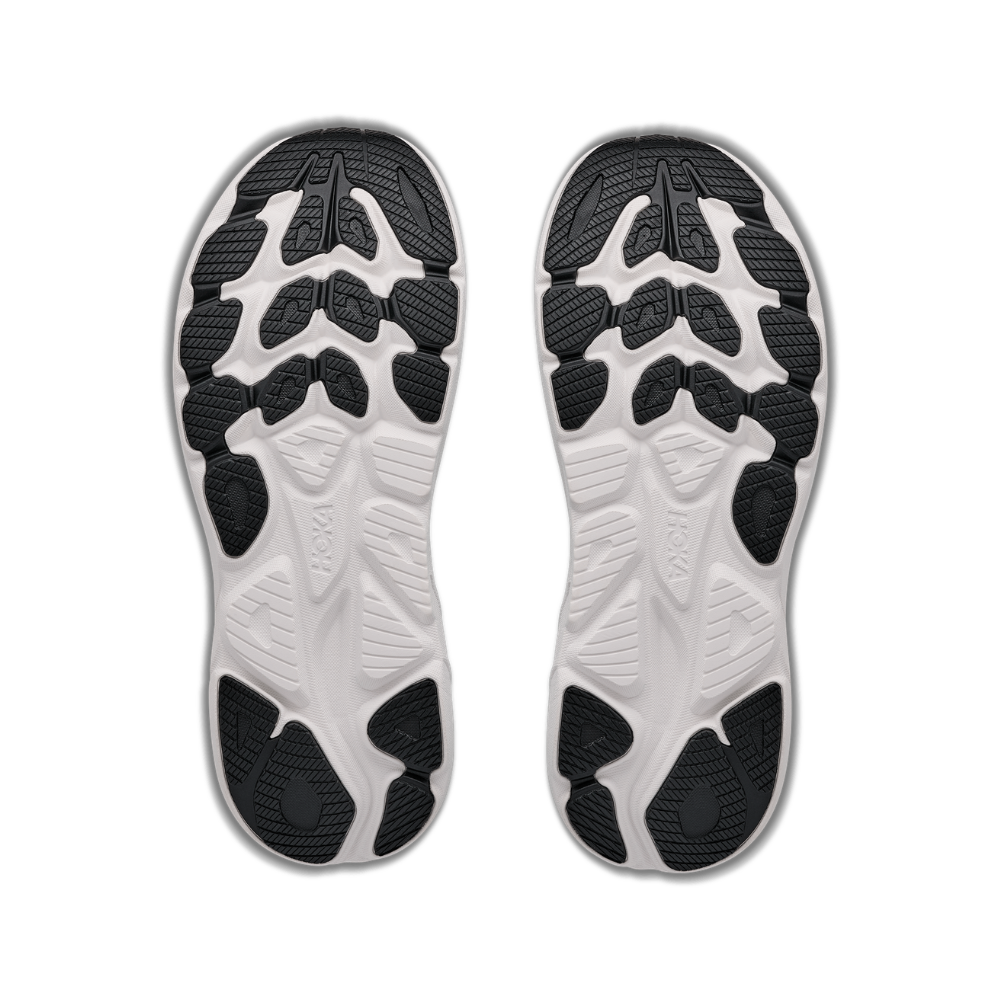 HOKA  Clifton 11 Wide Men's Running Shoes In Frost Black -  Island Run Club Singapore