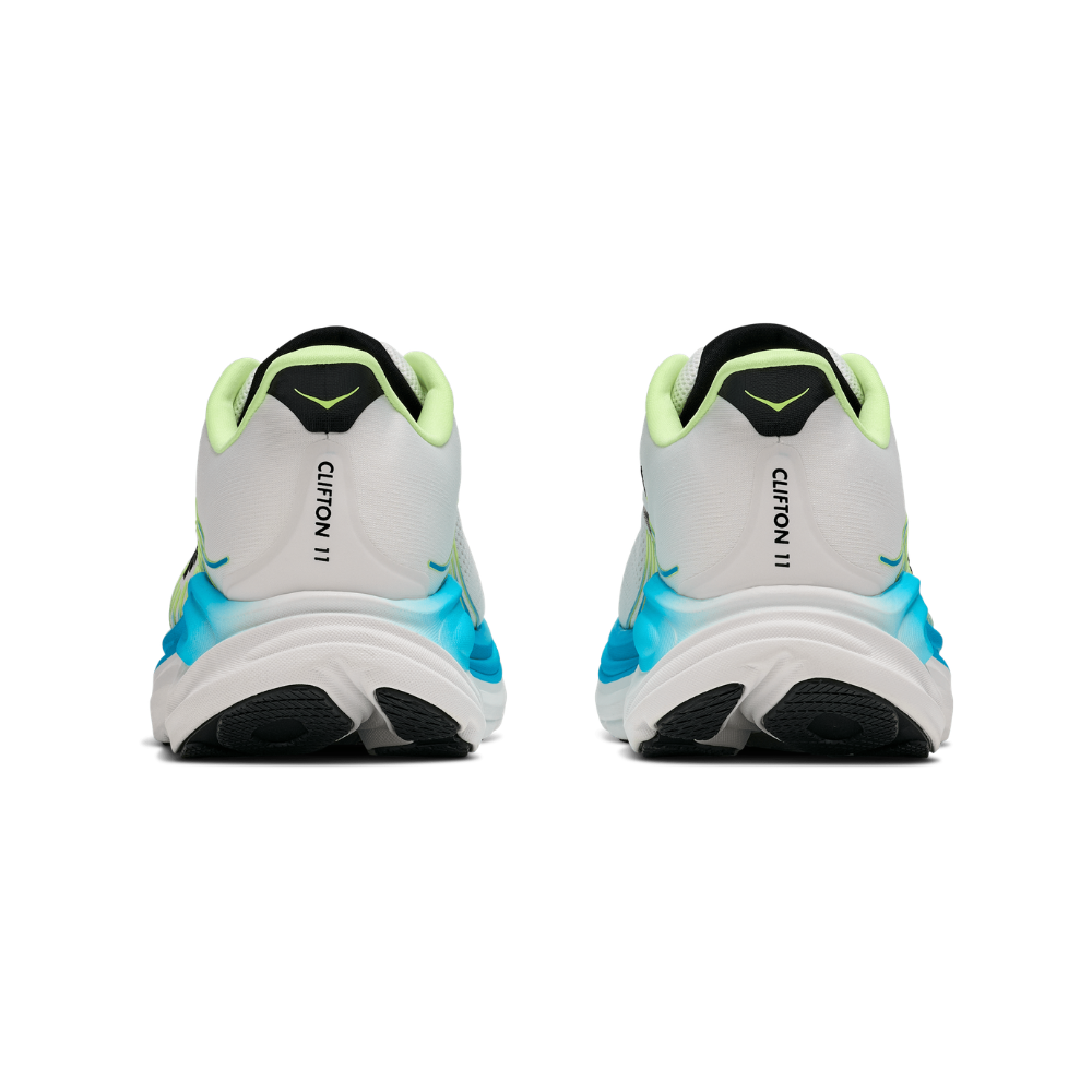 HOKA  Clifton 11 Wide Men's Running Shoes In Frost Black -  Island Run Club Singapore