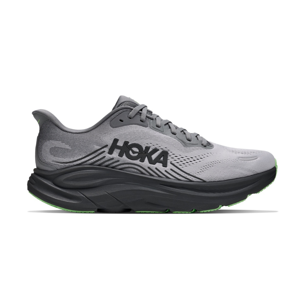 HOKA Clifton 11 Wide Men's Running Shoes In Galactic Grey Stardust -  Island Run Club Singapore